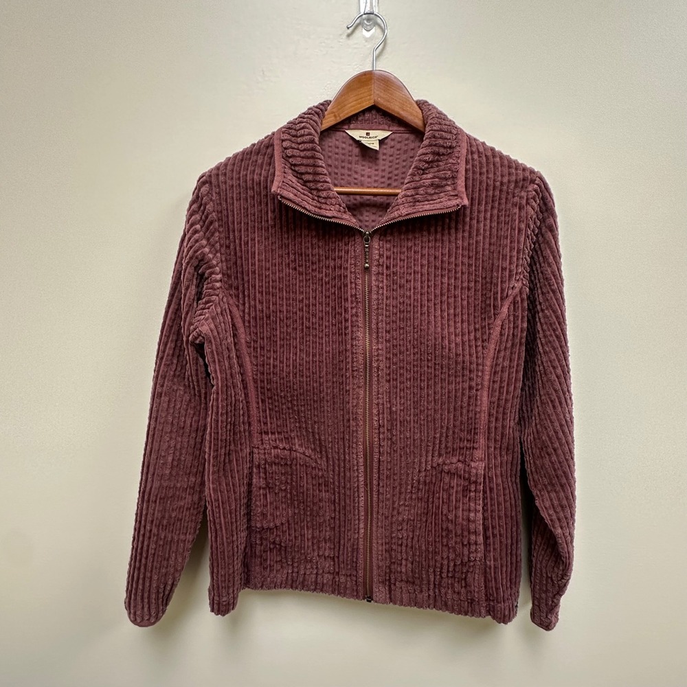 Woolrich Womens Hazelberry Cotton Corduroy Full Zip Jacket 2291 Medium